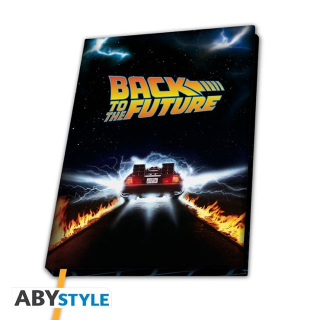 Back To The Future Delorean A5 Notebook-3665361075233