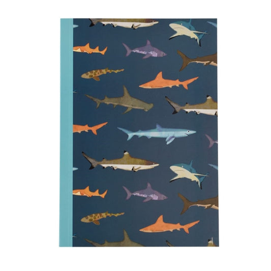 A5 notebook - Sharks-5027455442105