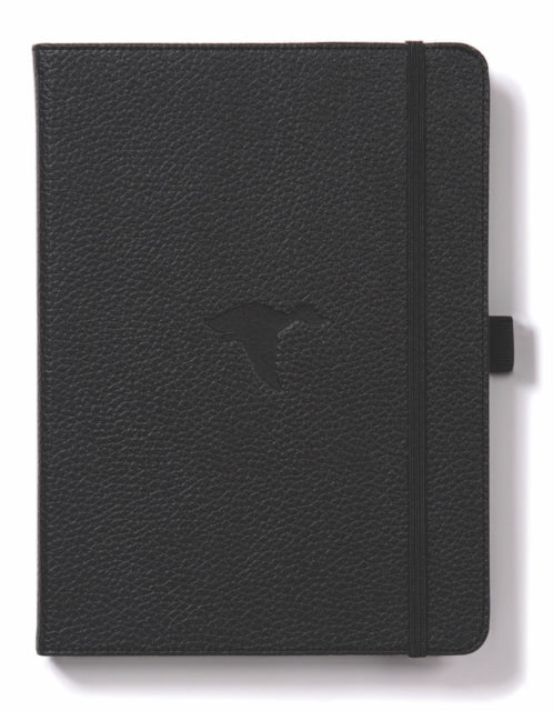 Dingbats A5+ Wildlife Black Duck Notebook - Lined-5285003131219