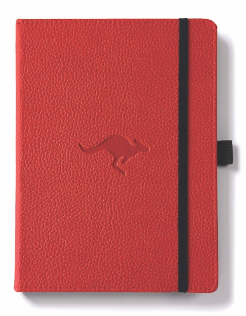 Dingbats A5+ Wildlife Red Kangaroo Notebook - Lined-5285003136191