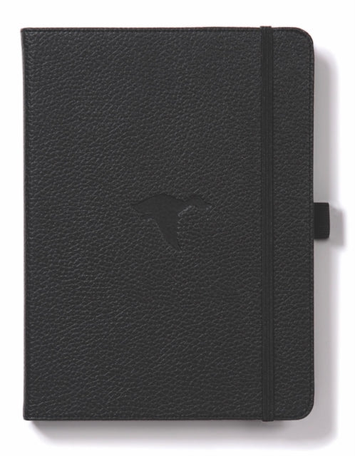 Dingbats A5+ Wildlife Black Duck Notebook - Plain-5285003136252