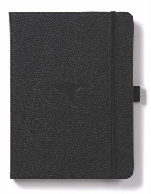 Dingbats A5+ Wildlife Black Duck Notebook - Dotted-5285003136696