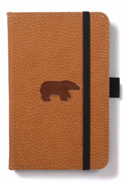 Dingbats A6 Pocket Wildlife Brown Bear Notebook - Lined-5285003137099