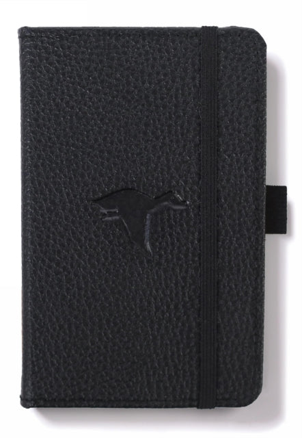 Dingbats A6 Pocket Wildlife Black Duck Notebook - Dotted-5285003137129