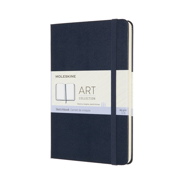 Moleskine Art Medium Sketchbook : Sapphire Blue-8053853603104