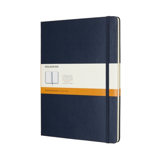 Moleskine Sapphire Blue Extra Large Ruled Notebook Hard-8055002855129