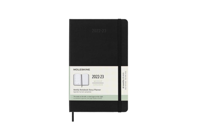 MOLESKINE 2023 18MONTH WEEKLY LARGE HARD-8056598851076