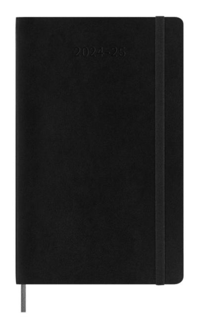 Moleskine 2025 18-Month Daily Large Softcover Notebook: Black-8056999270544