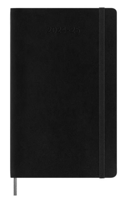 Moleskine 2025 18-Month Weekly Large Softcover Notebook: Black-8056999270599