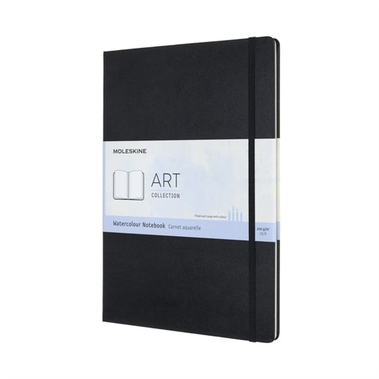 Moleskine Art A4 Watercolour Notebook: Black-8058647626758