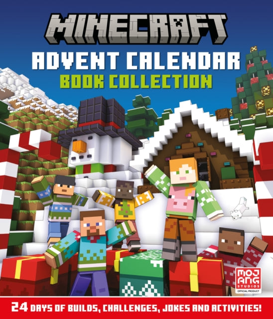 Minecraft Advent Calendar: Book Collection : 24 Days of Builds, Challenges, Jokes and Activities!-9780008620110