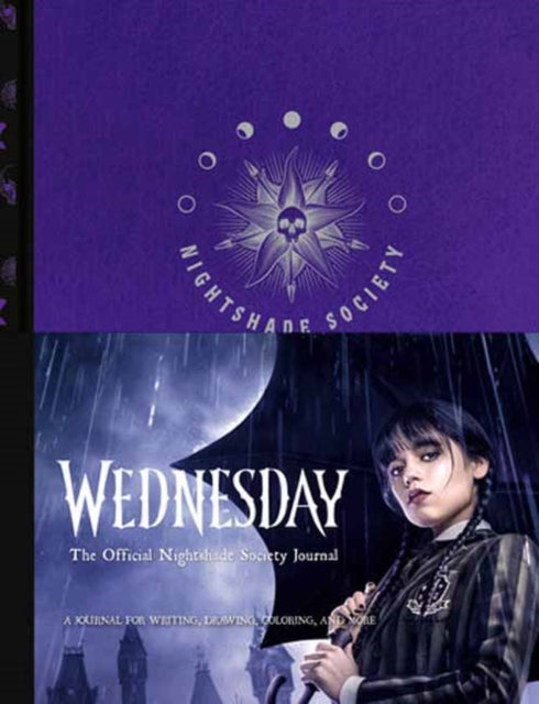 Wednesday: The Official Nightshade Society Journal : A Journal for Writing, Drawing, Coloring, and More-9780593796856