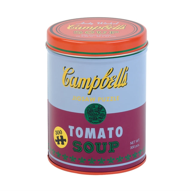 Andy Warhol Soup Can Red Violet 300 Piece Puzzle-9780735353886