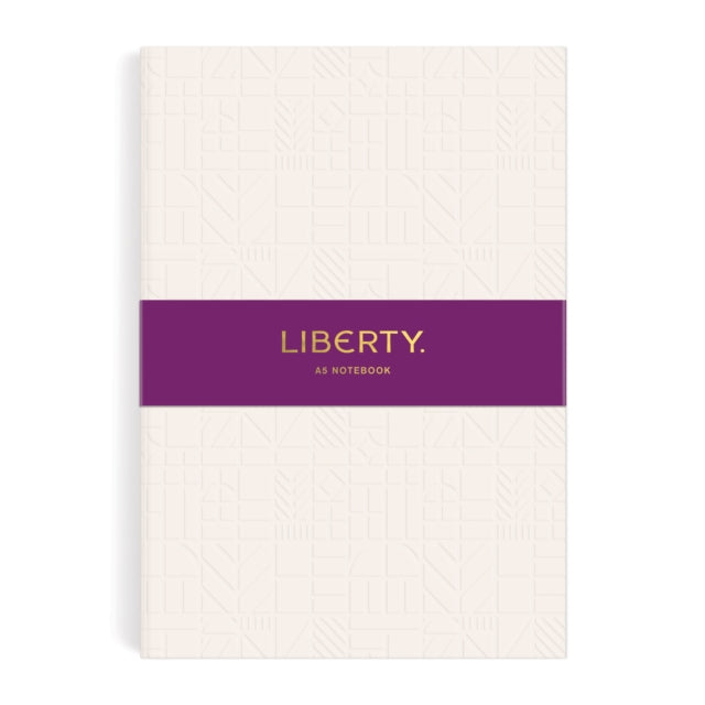 Liberty Cream Tudor A5 Embossed Journal-9780735373075