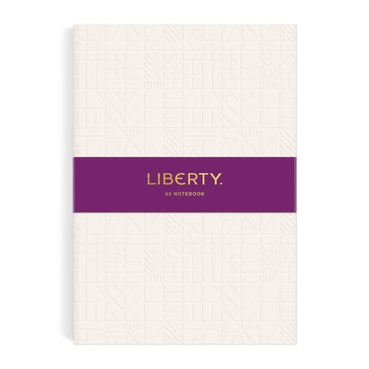 Liberty Cream Tudor A5 Embossed Journal-9780735373075