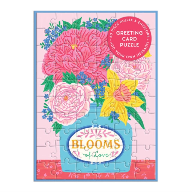 Blooms of Love Greeting Card Puzzle-9780735378261