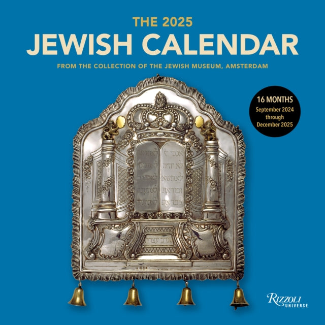 The Jewish Calendar 2024-2025 (5785) 16-Month Wall Calendar-9780789344977