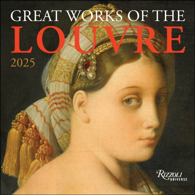 Great Works of the Louvre 2025 Wall Calendar-9780789345196