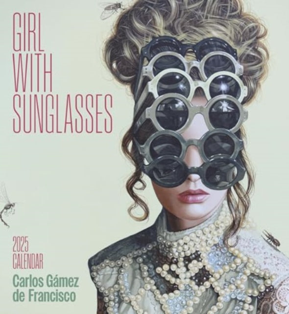 Carlos Gamez De Francisco: Girl with Sunglasses 2025 Wall Calendar-9781087508801