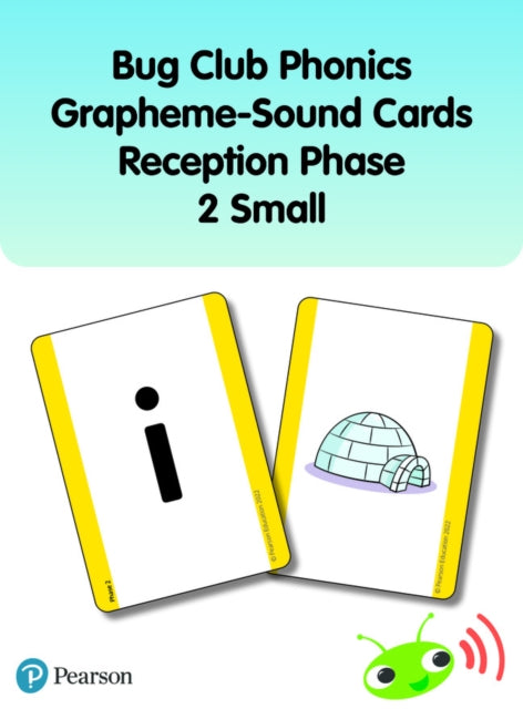 Bug Club Phonics Grapheme-Sound Cards Reception Phase 2 (Small)-9781292439839