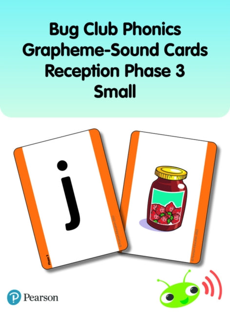 Bug Club Phonics Grapheme-Sound Cards Reception Phase 3 (Small)-9781292439853