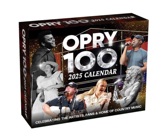 Grand Ole Opry 2025 Day-to-Day Calendar : Celebrating 100 Years of the Artists, Fans & Home of Country Music-9781419773532