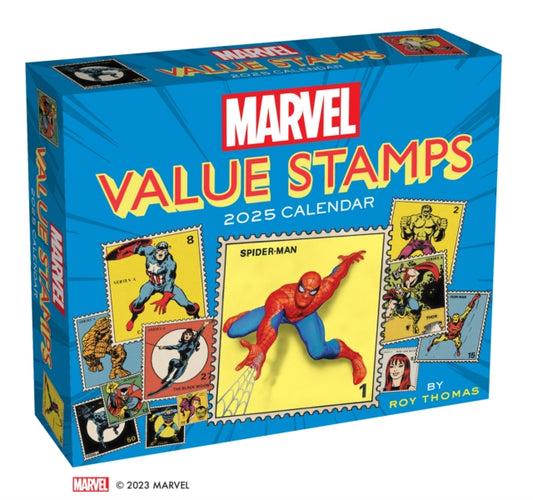 Marvel Value Stamps 2025 Day-to-Day Calendar-9781419774317