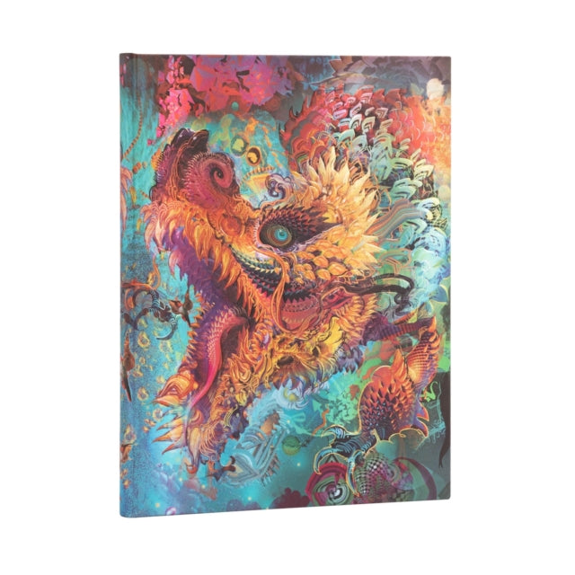 Humming Dragon (Android Jones Collection) Ultra Unlined Hardcover Journal-9781439781807