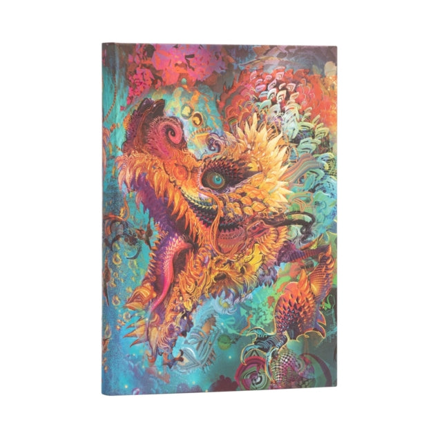 Humming Dragon (Android Jones Collection) Midi Unlined Hardcover Journal-9781439781821