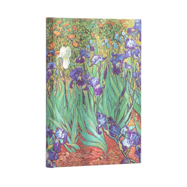 Van Gogh's Irises Midi Unlined Hardcover Journal-9781439782057