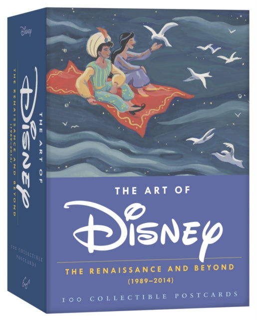 The Art of Disney Postcards : The Renaissance and Beyond (1989-2014) 100 Collectible Postcards-9781452122304