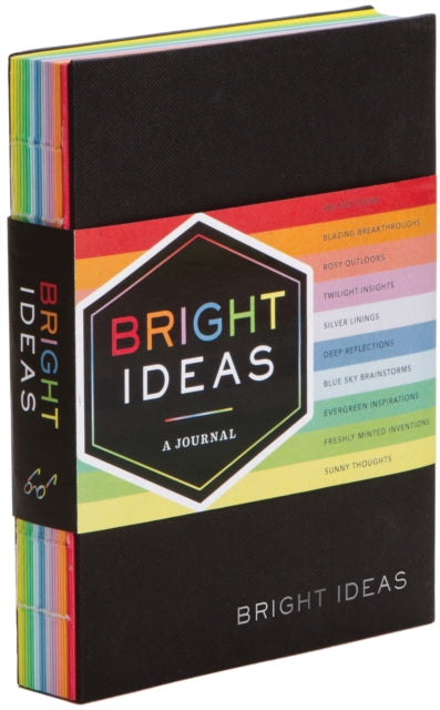 Bright Ideas Journal : A Journal With 10 Shades of Inspiration-9781452139142