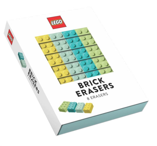 LEGOr Brick Erasers : 8 Erasers-9781452179636