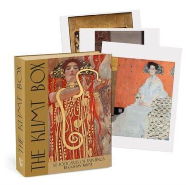 The Klimt Box : 50 Postcards of Paintings by Gustav Klimt-9781454953722