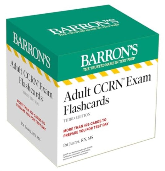 Adult CCRN Exam Flashcards, Third Edition: Up-to-Date Review and Practice + Sorting Ring for Custom Study-9781506295503