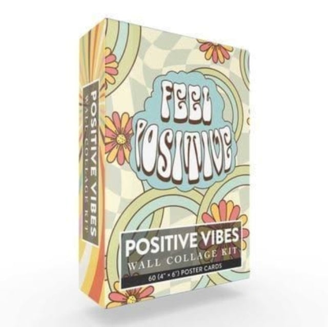 Positive Vibes Wall Collage Kit : 60 (4 x 6) Poster Cards-9781507220917