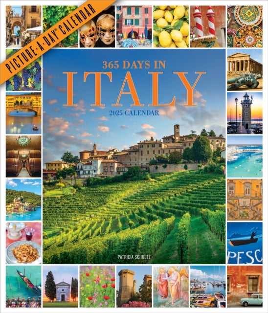 365 Days in Italy Picture-A-Dayr Wall Calendar 2025-9781523524846