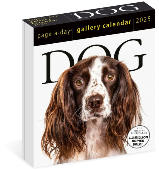 Dog Page-A-Dayr Gallery Calendar 2025 : An Elegant Canine Celebration-9781523524952