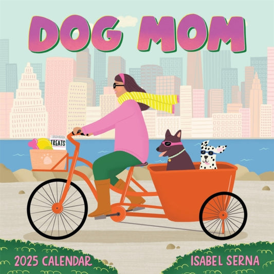 Dog Mom Wall Calendar 2025-9781523526284