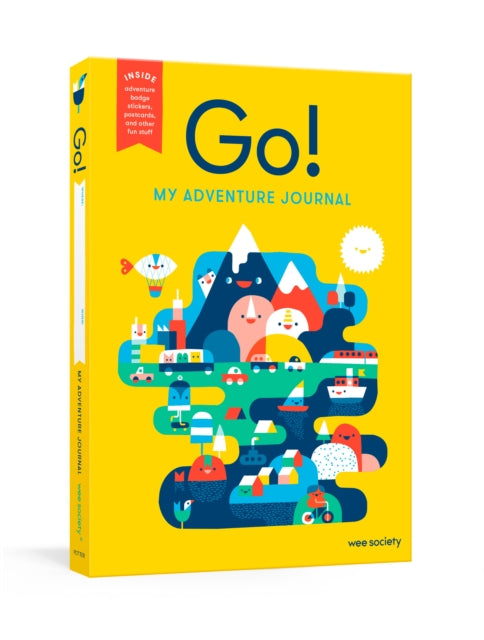 Go! Yellow : A Kids' Interactive Travel Diary and Journal-9781524763039