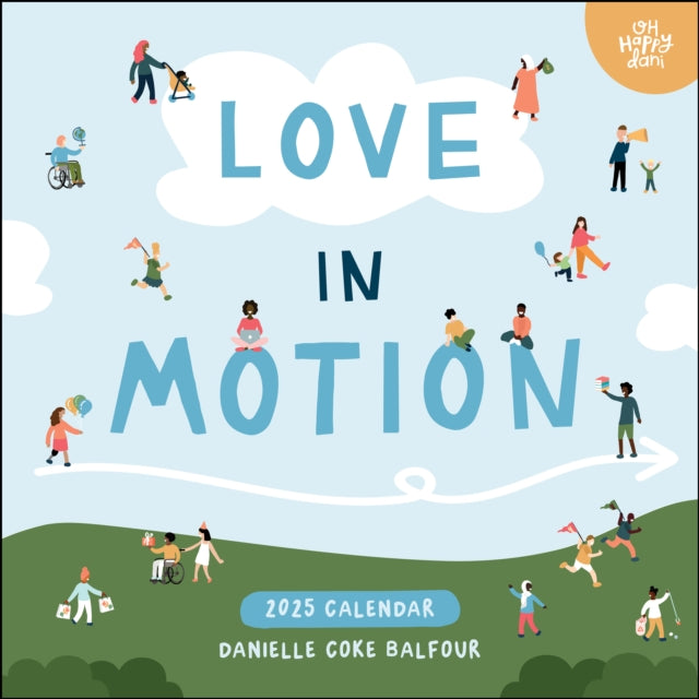 Love In Motion 2025 Wall Calendar-9781524887087