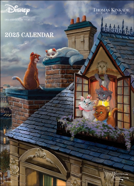 Disney Dreams Collection by Thomas Kinkade Studios: 12-Month 2025 Monthly/Weekly Engagement Calendar-9781524889067