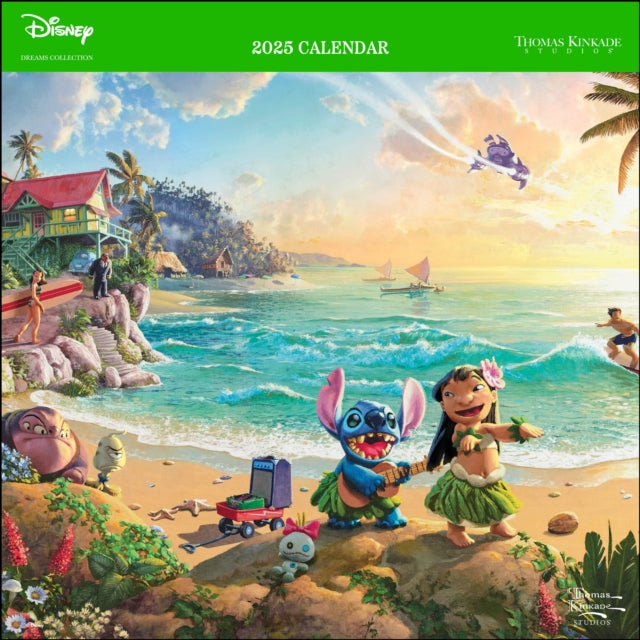 Disney Dreams Collection by Thomas Kinkade Studios: 2025 Wall Calendar-9781524889098