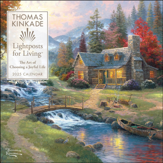 Thomas Kinkade Lightposts for Living 2025 Wall Calendar-9781524889111