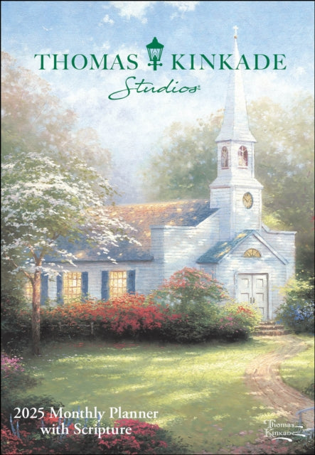 Thomas Kinkade Studios 12-Month 2025 Monthly Pocket Planner Calendar with Scripture-9781524889142