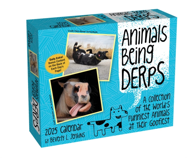 Animals Being Derps 2025 Day-to-Day Calendar-9781524889296