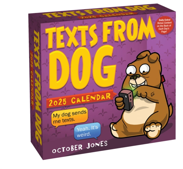 Texts from Dog 2025 Day-to-Day Calendar-9781524890186