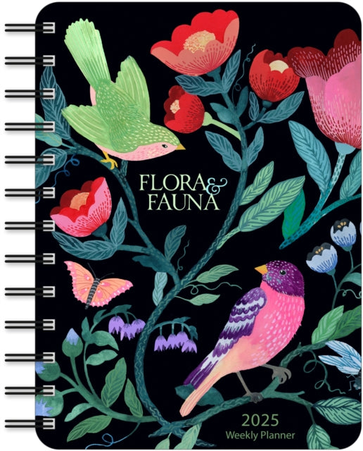 Flora & Fauna by Malin Gyllensvaan 2025 Weekly Planner Calendar-9781524890919