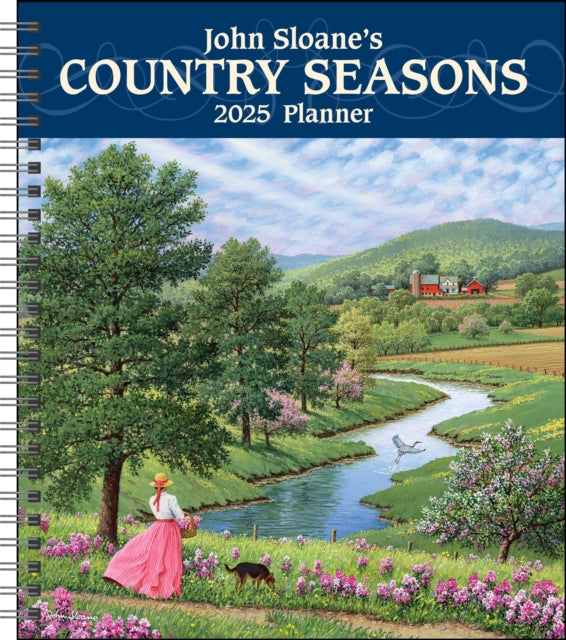 John Sloane's Country Seasons 12-Month 2025 Monthly/Weekly Planner Calendar-9781524895402