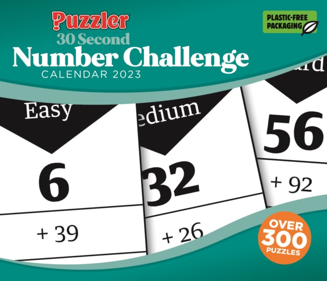 30 Second Number Challenge, Puzzler Box Calendar 2023-9781529827927